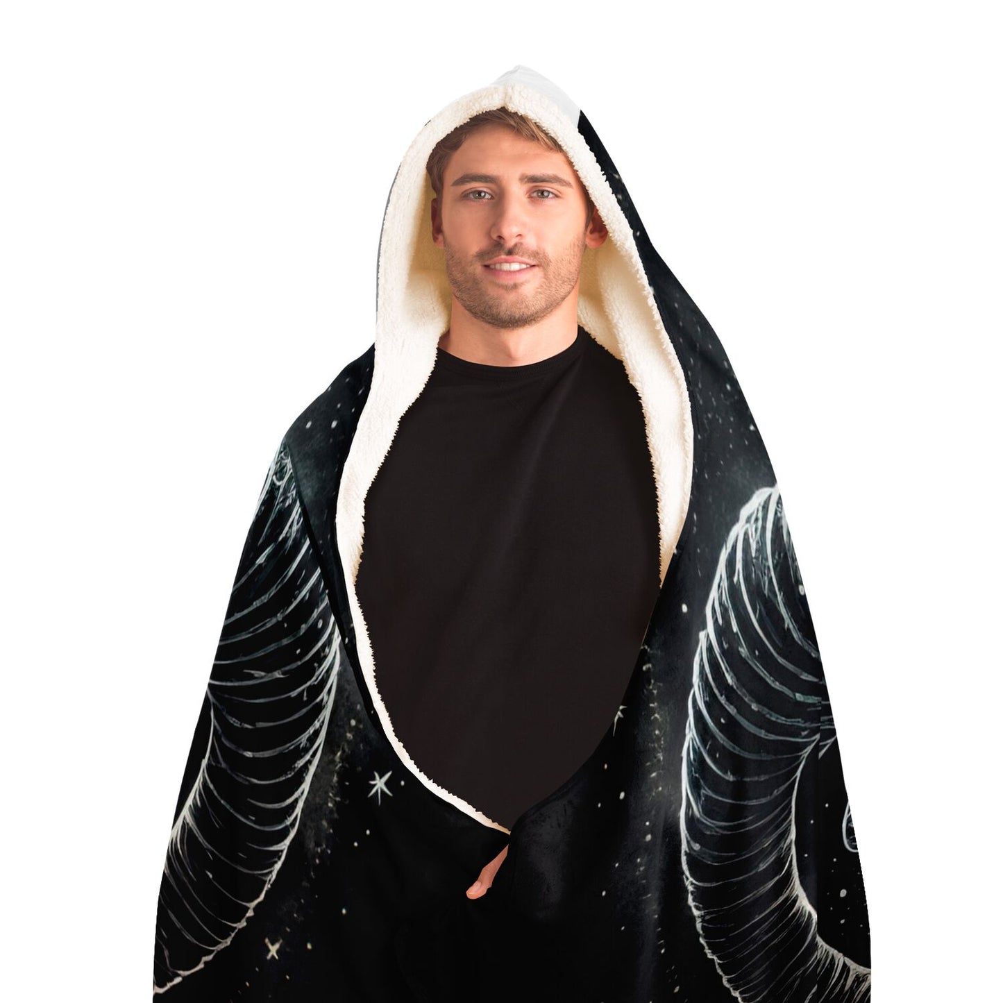 Aries Ram Hooded Blanket