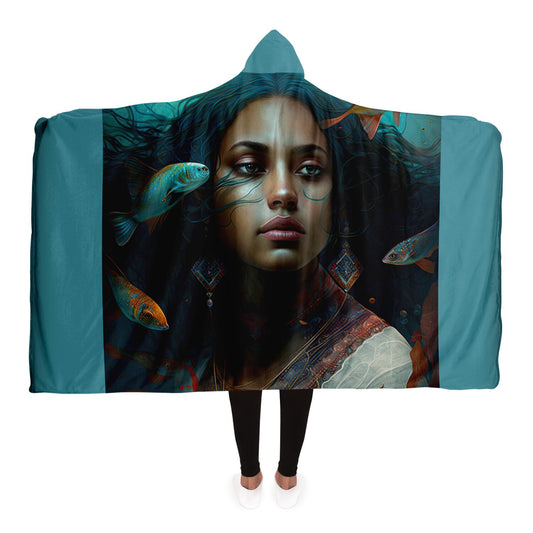 Pisces Ocean Goddess Blanket