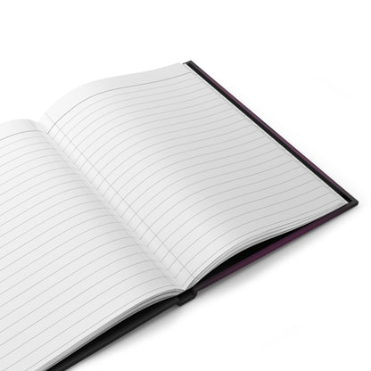 Zodiac Lined Journal with Black Background - Hardcover 150 Page