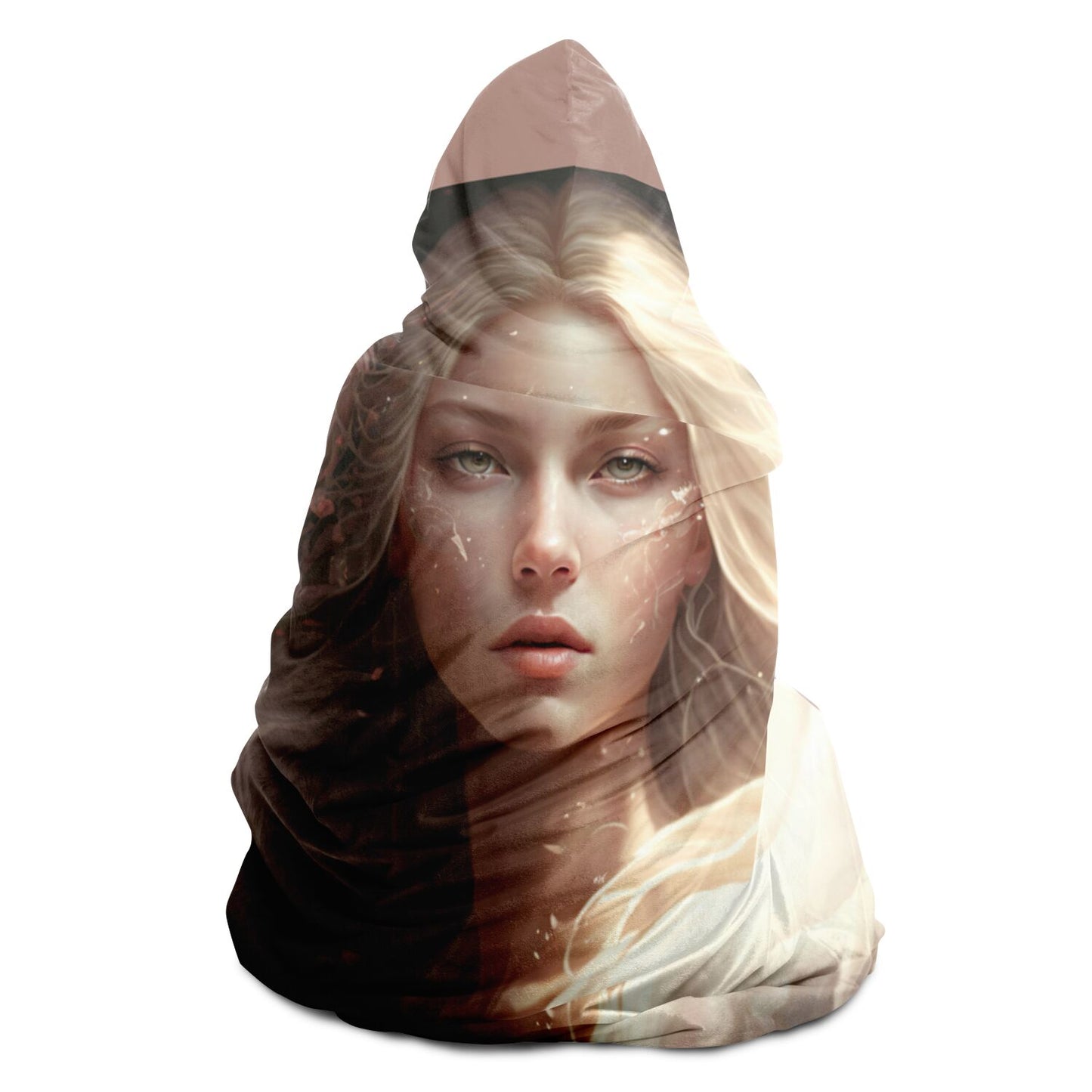 Cancarian Goddess of Emotion Hooded Blanket