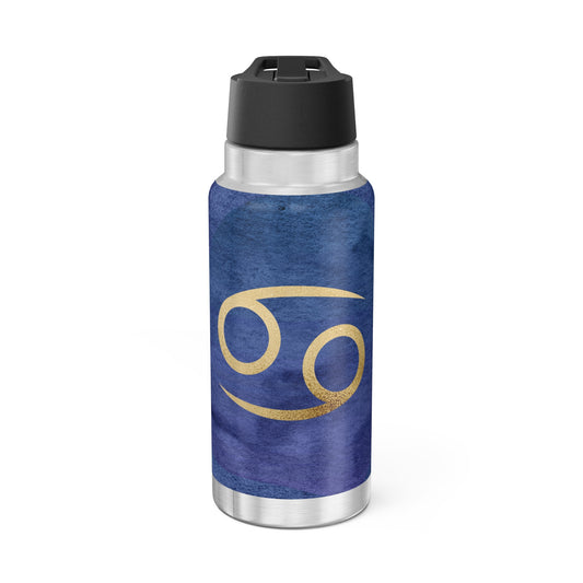 Cancer Zodiac Sign ~ 32oz Tumbler With Lid and Straw