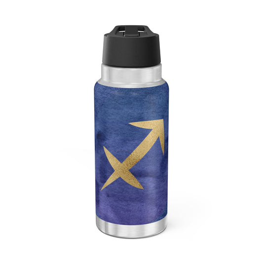 Sagittarius Zodiac Sign ~ 32oz Tumbler With Lid and Straw