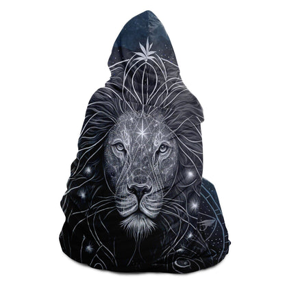 Leo in the Stars Hooded Blanket