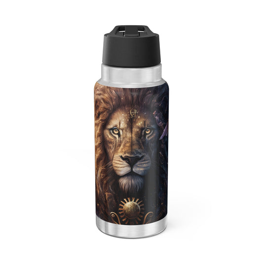 Leo Zodiac Sign ~ 32oz Tumbler With Lid and Straw