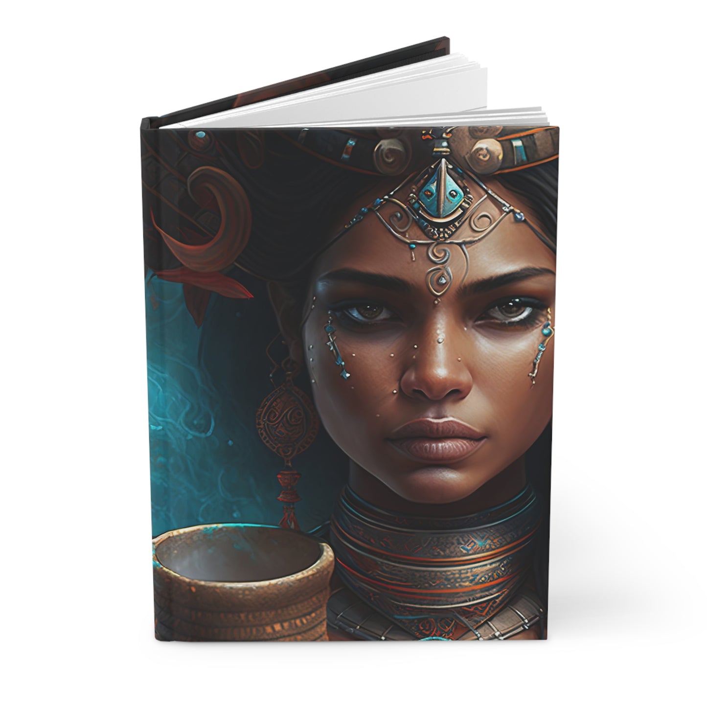 Aquarius Warrior Goddess Hardcover 150 Page Journal