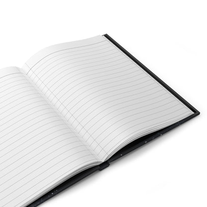 Capricorn in Black and Silver Hardcover 150 Page Journal