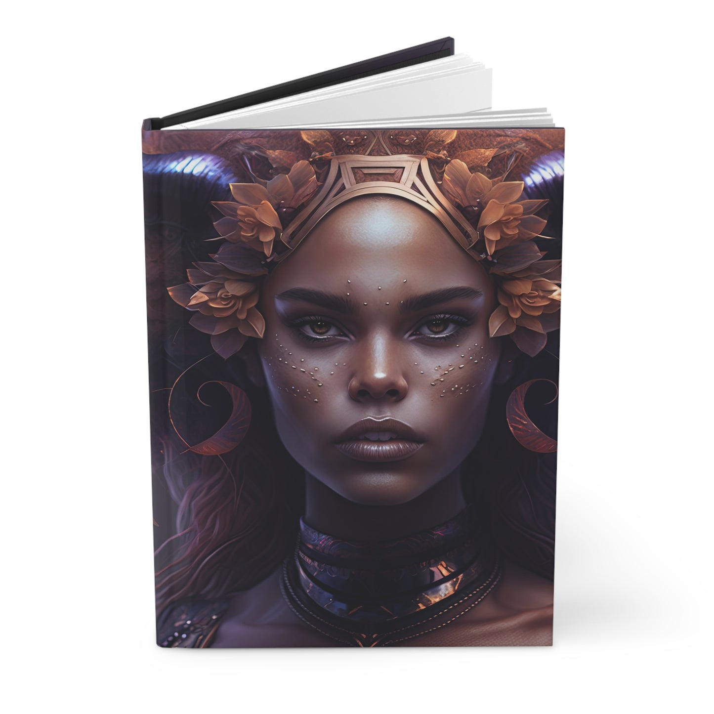 Taurus Warrior Goddess with Poem Hardcover 150 Page Journal
