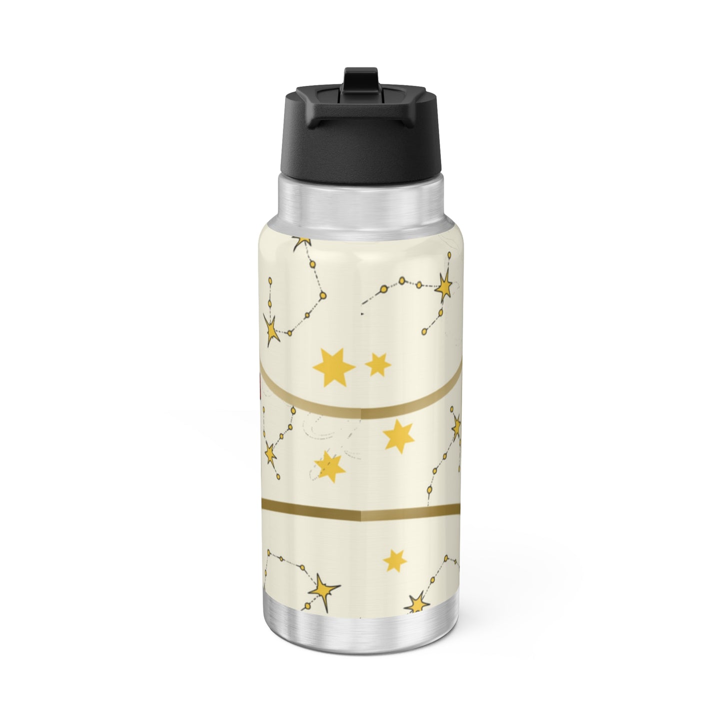 Scorpio Zodiac Sign Illustration ~ 32oz Tumbler With Lid and Straw