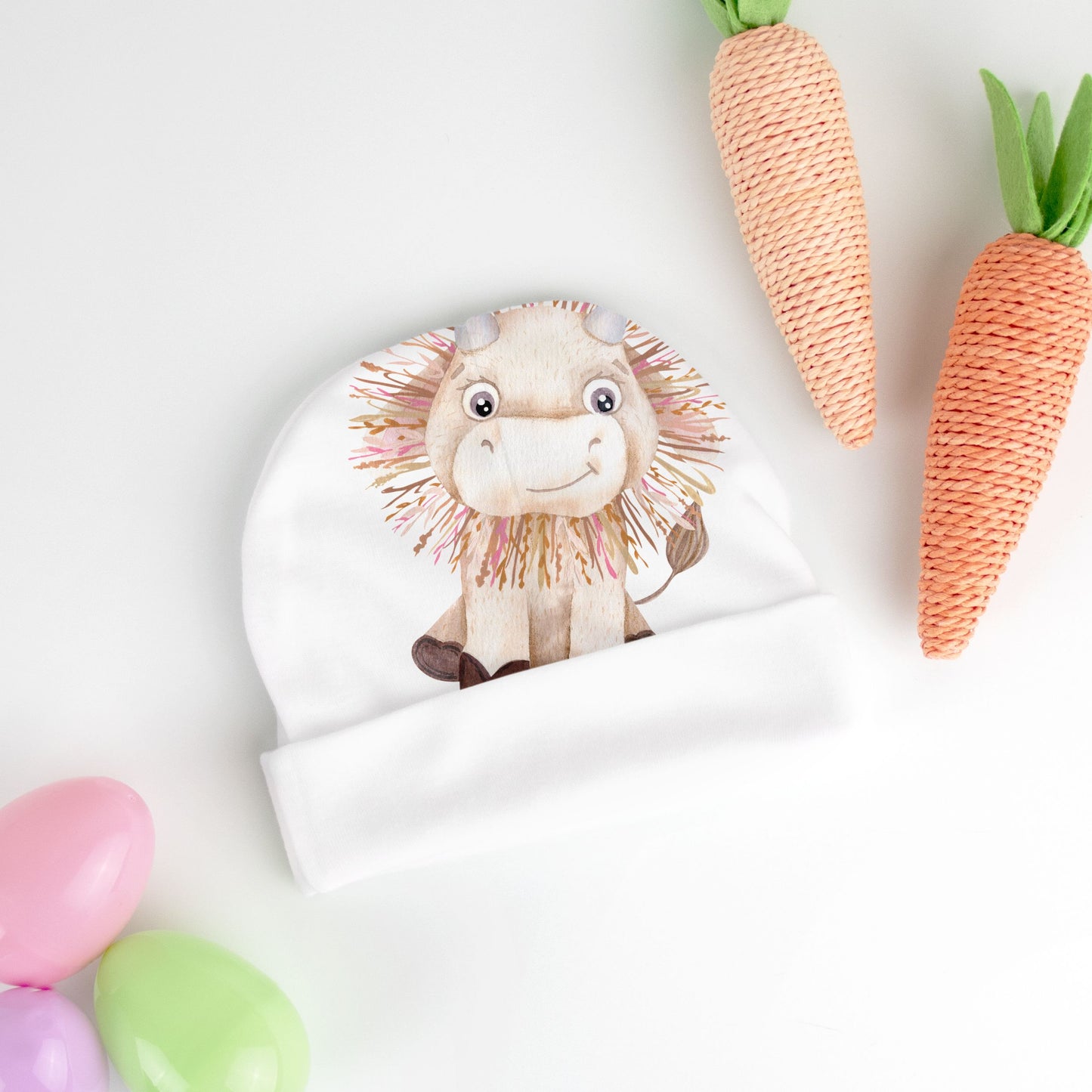 Leo Baby Beanie Hat