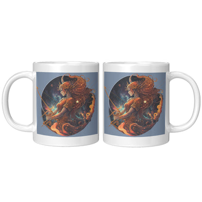 Sagittarius White or 2-Tone (Accent) 11oz Mug