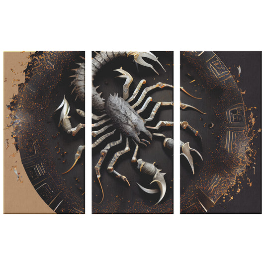Scorpio 3-Piece Canvas Set