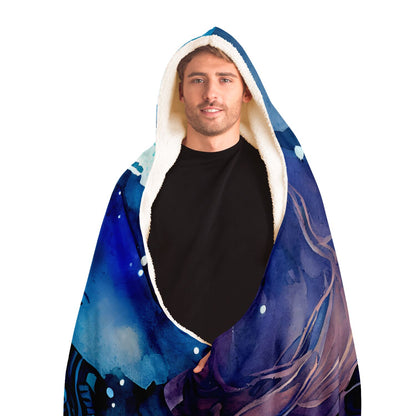 Gemini Twins Hooded Blanket