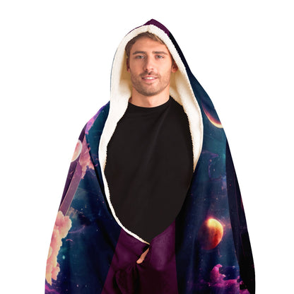 Zodiac Fantasy Sphere Hooded Blanket