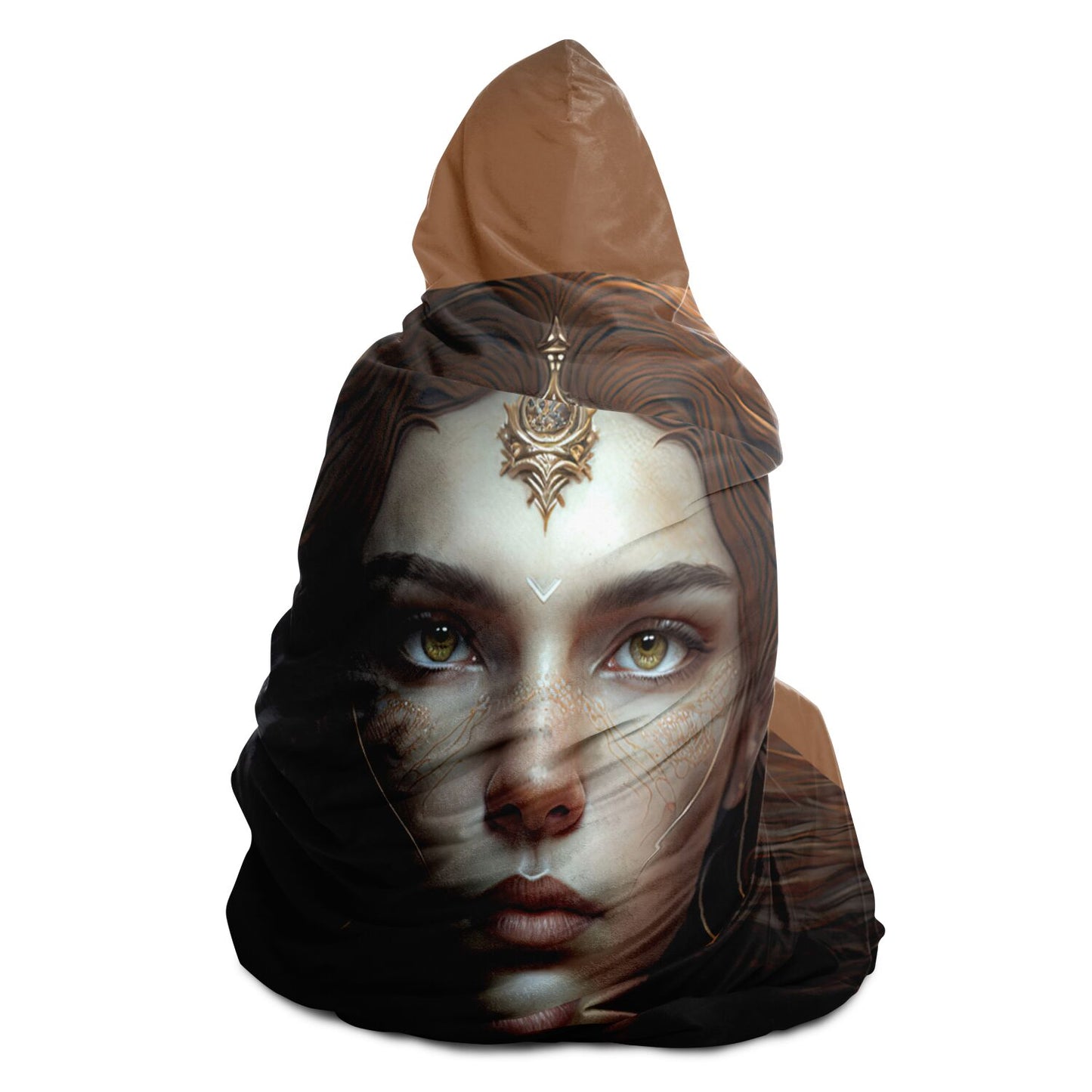 Leo Warrior Goddess Hooded Blanket