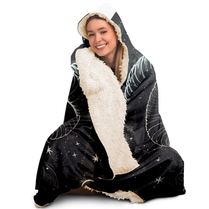 Aries Ram Hooded Blanket