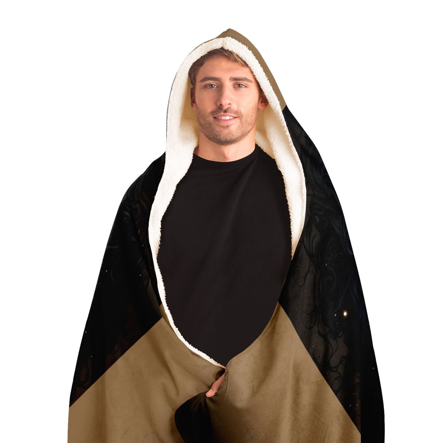 Virgo Earth Goddess Hooded Blanket