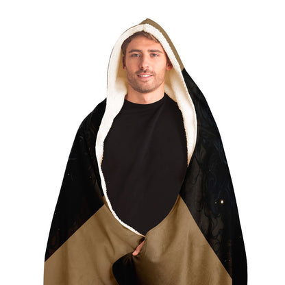 Virgo Earth Goddess Hooded Blanket