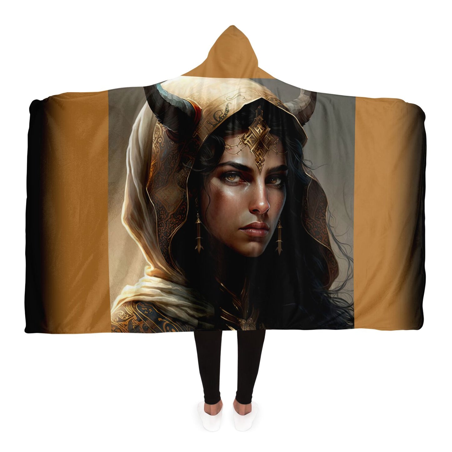 Capricorn Warrior Goddess Blanket