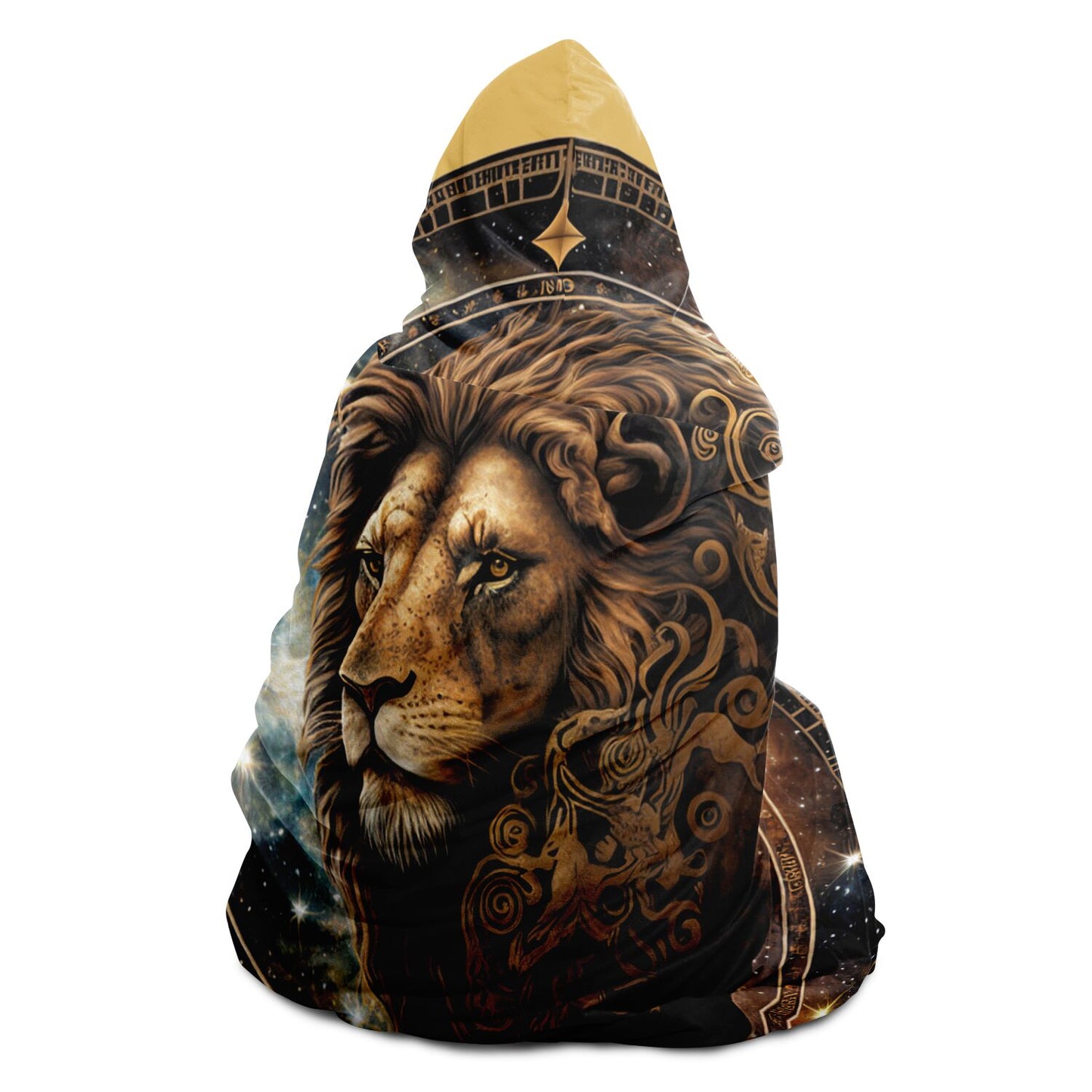 Leo in the Stars Hooded Blanket