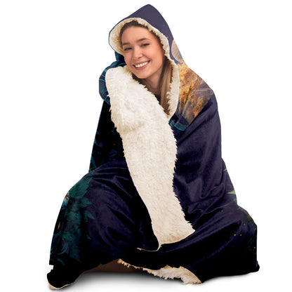 Virgo Star Goddess Hooded Blanket
