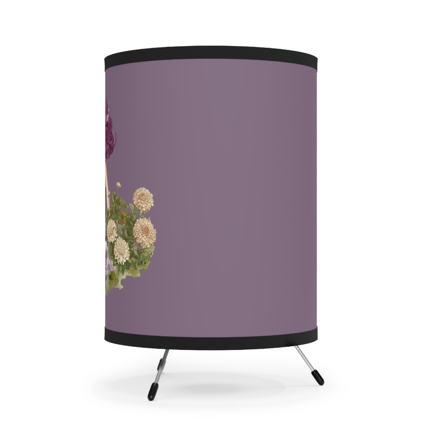 Pisces Vintage Illustration Tripod Lamp with Printed Shade, US\CA plug