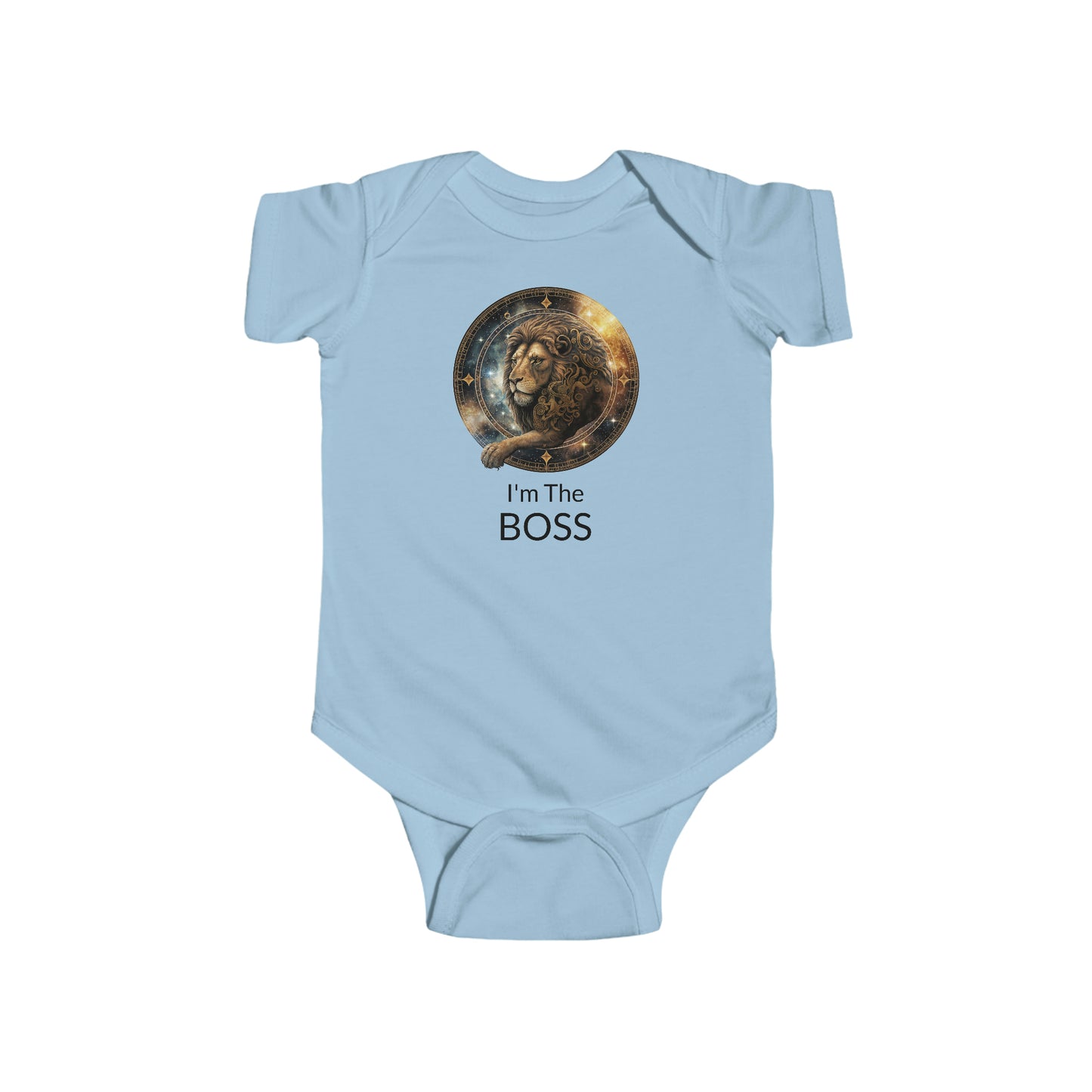 Leo: I'm The BOSS - Infant Fine Jersey Bodysuit