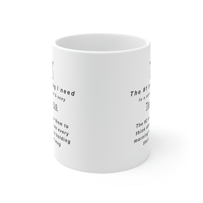 Taurus Mug: "To My Sexy Taurus" - full text in description