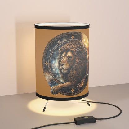 Leo Printed Shade Tripod Lamp, US\CA plug