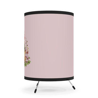 Cancer Vintage Illustration Printed Shade Tripod Lamp, US\CA plug
