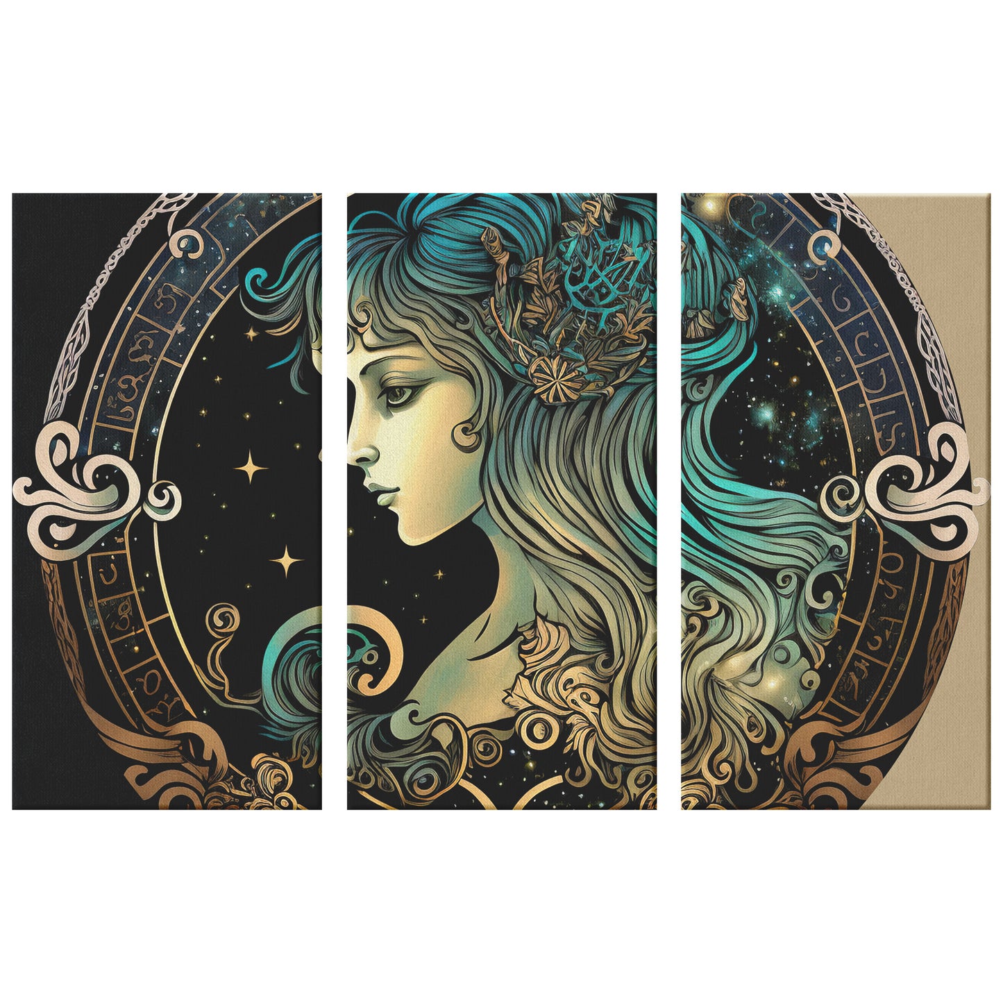 Virgo 3-Piece Canvas Set