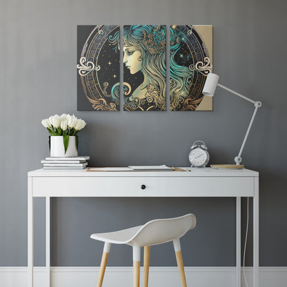 Virgo 3-Piece Canvas Set